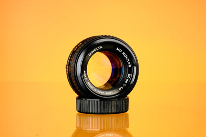 Minolta MD Rokkor 50mm f/1.4 MD Mount Lens