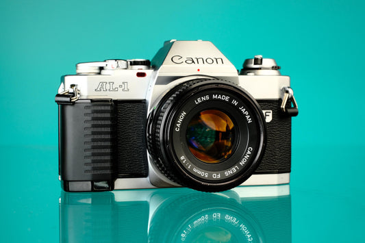 Canon AL-1 35mm SLR Film Camera + 50mm F/1.8