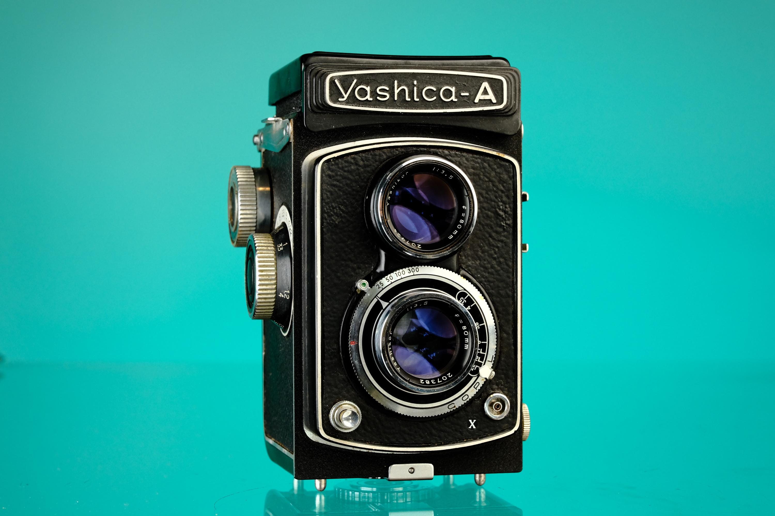 ヤシカ二眼レフ　YASHICAFLEX 6x6 TLR FILM CAMERA Yashica-A 6x6 120 TLR Film Camera – Coastal Film Lab
