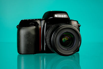 Nikon N50 35mm SLR Film Camera + Nikon 35-80mm F/4-5.6