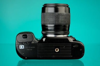 Nikon N50 35mm SLR Film Camera + Nikon 35-80mm F/4-5.6