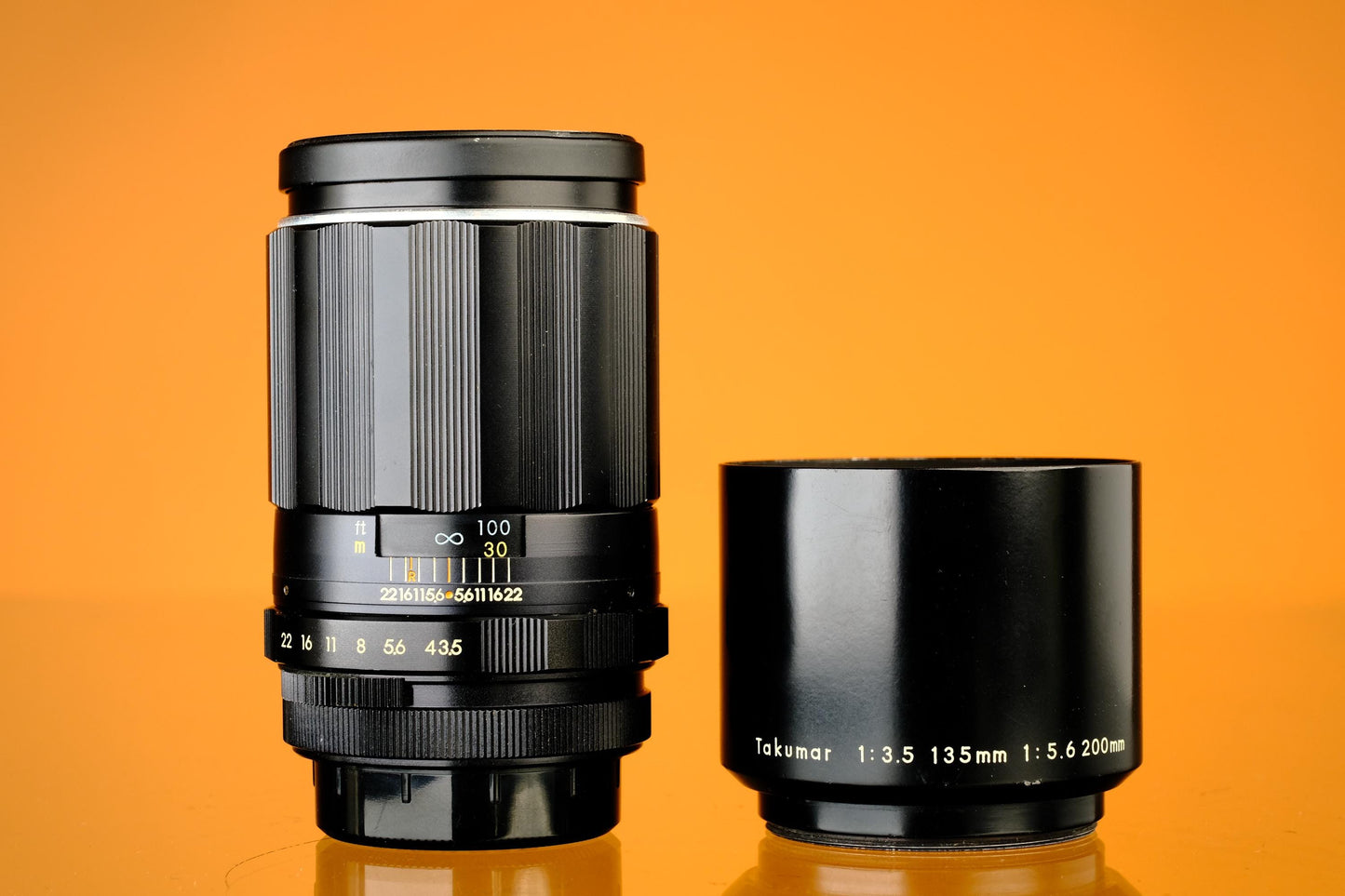 Pentax 135mm f/3.5 Super-Multi-Coat Takumar Telephoto M42 Mount Lens