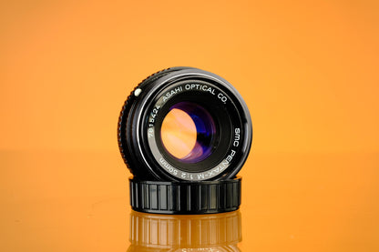 Pentax SMC M 50mm f/2.0 PK K Mount Lens