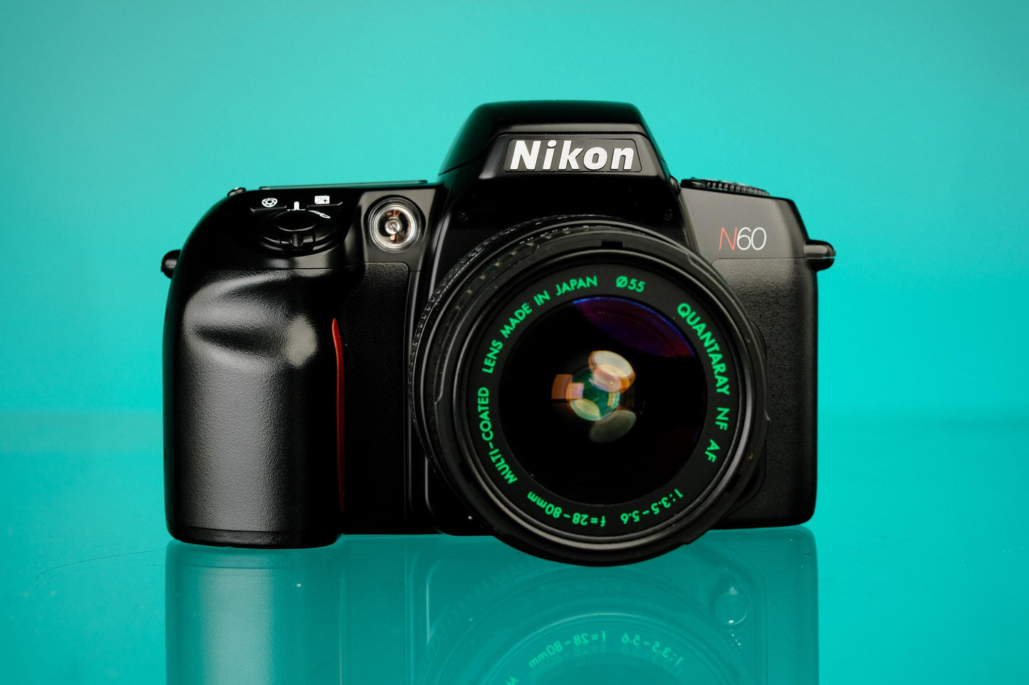 Nikon N60 35mm Autofocus SLR + 28-80mm f/3.5-5.6 Quantaray Zoom Lens