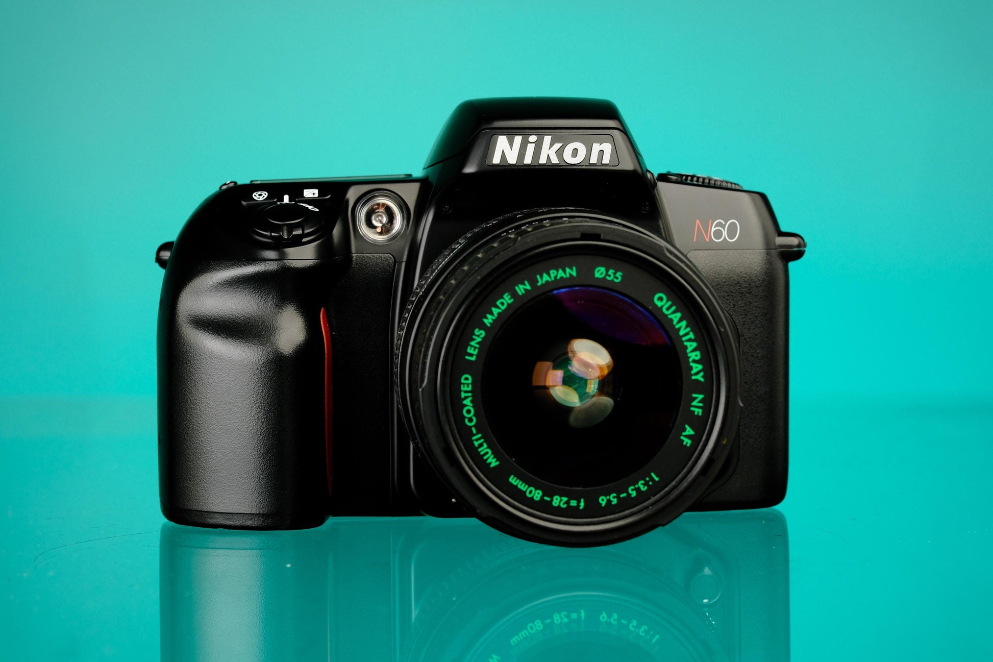 Nikon N60 35mm Autofocus SLR + 28-80mm f/3.5-5.6 Quantaray Zoom Lens