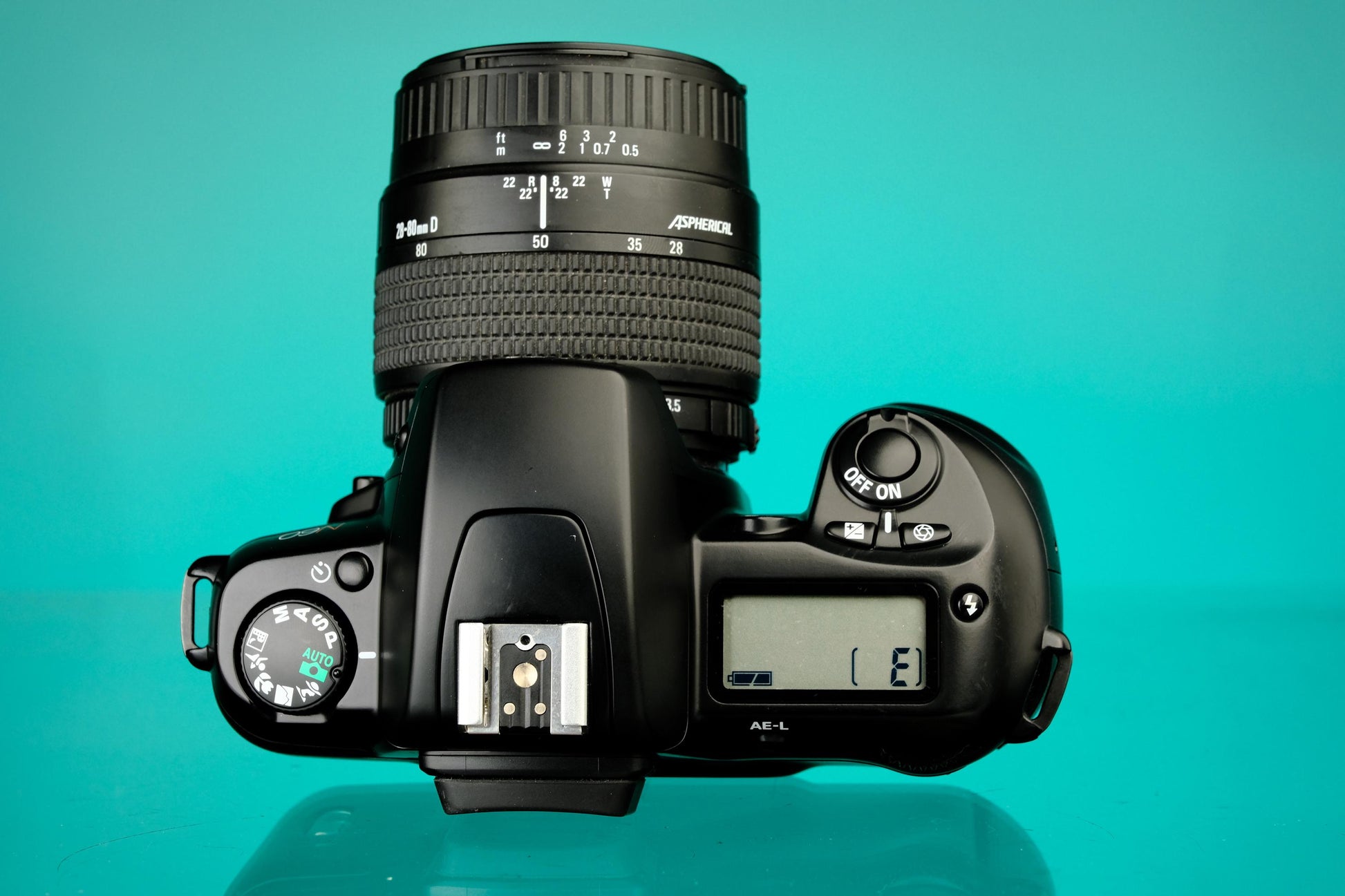 Nikon N60 35mm Autofocus SLR + 28-80mm f/3.5-5.6 Quantaray Zoom Lens