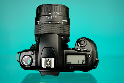 Nikon N60 35mm Autofocus SLR + 28-80mm f/3.5-5.6 Quantaray Zoom Lens