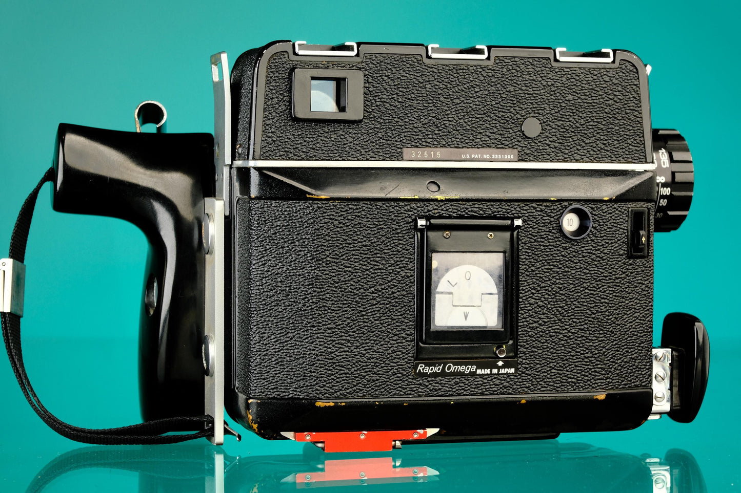 Koni Omega Rapid 100 Rangefinder Film Camera + 90mm f/3.5 Super Omegon Lens