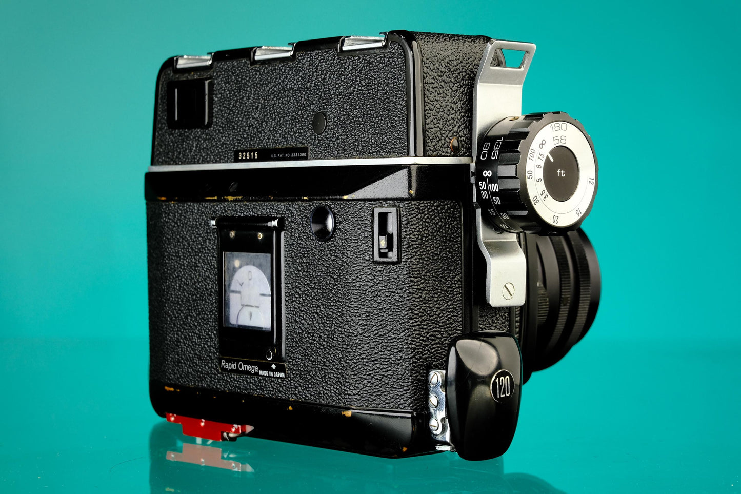 Koni Omega Rapid 100 Rangefinder Film Camera + 90mm f/3.5 Super Omegon Lens