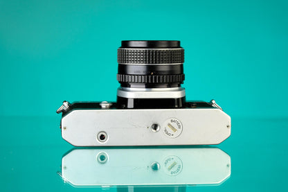 Pentax Spotmatic F 35mm SLR Film Camera + SMC 50mm f/1.4 lens M42 Mount