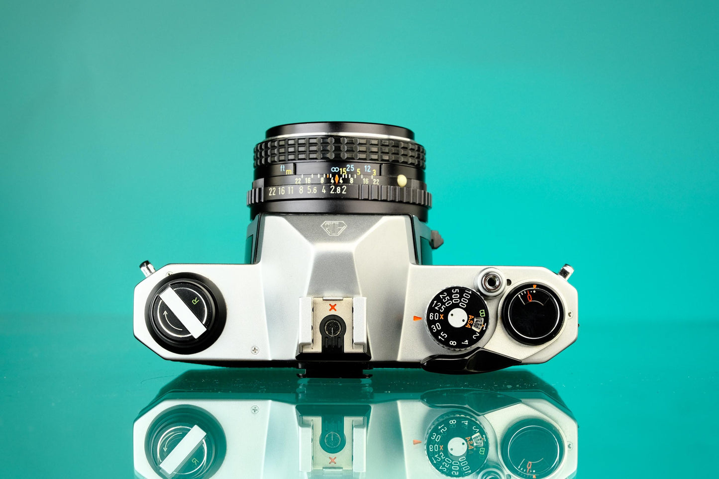 Pentax K1000 35mm SLR Film Camera + Pentax M 50mm f/2 K Lens