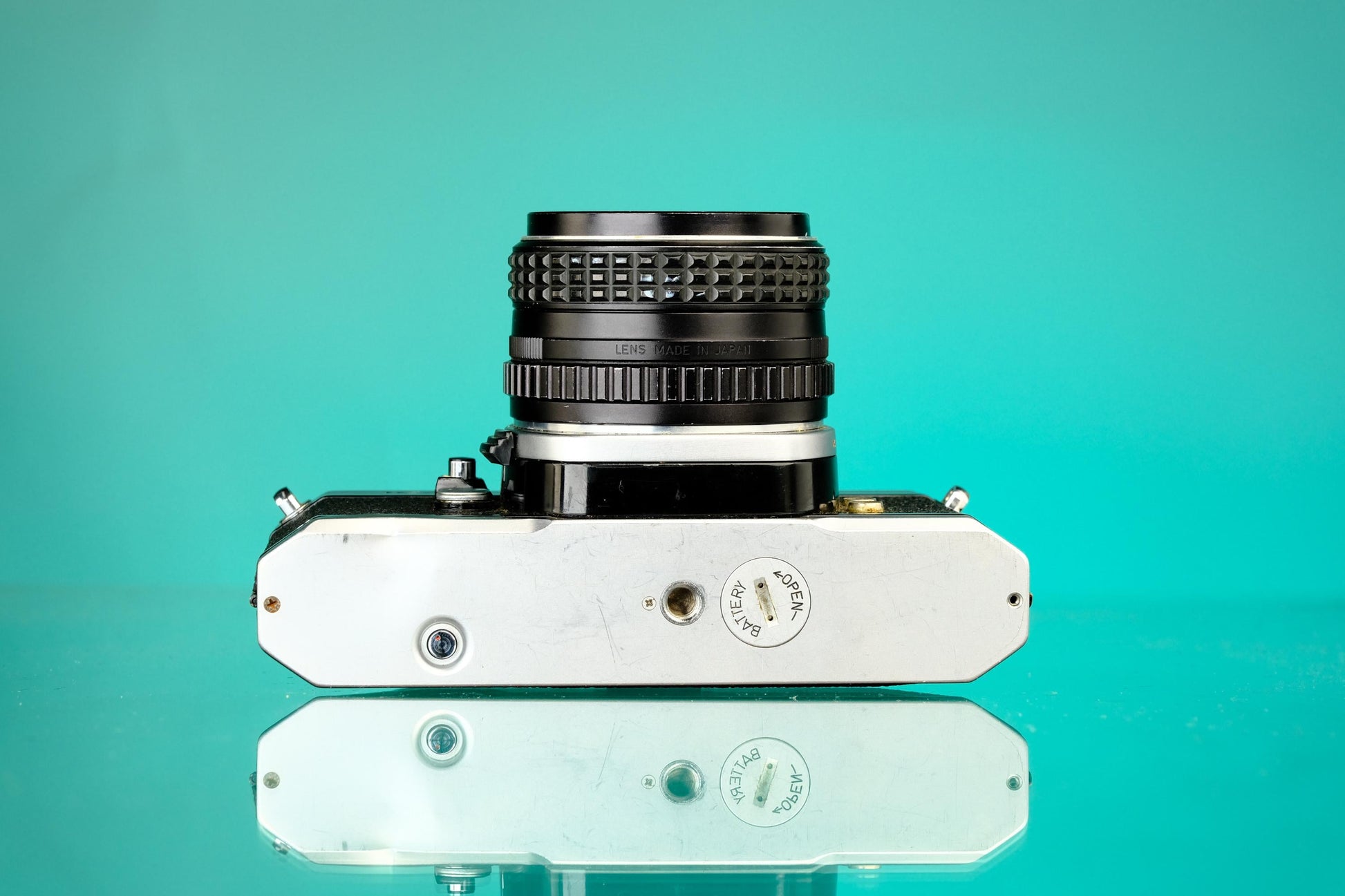 Pentax KM 35mm SLR + 50mm f/2.0 Lens - Read