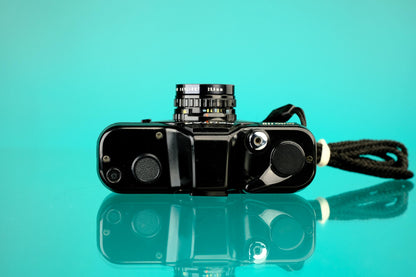 Pentax Auto 110 SLR Film Camera + 24mm f/2.8 lens