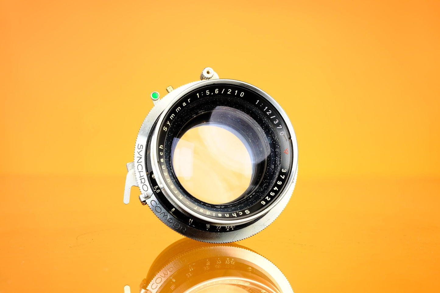 Schneider-Kreuznach 210mm f/5.6 Symmar Large Format Lens - Synchro Compur Shutter