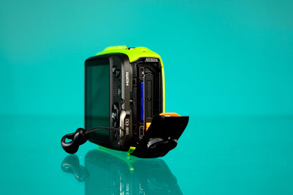 Fujifilm Finepix XP90 Waterproof Digicam w/ Charger, Case