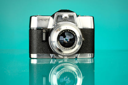 Voigltander Ultramatic 35mm SLR + Skoparex 35mm f/3.4, 50mm f/2.0 Septon, 135mm f/4 Super Dynarex Lenses