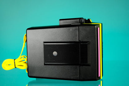 Polaroid Retrospekt "Cool Cam" Neon Yellow Special Edition 600 Instant Film Camera