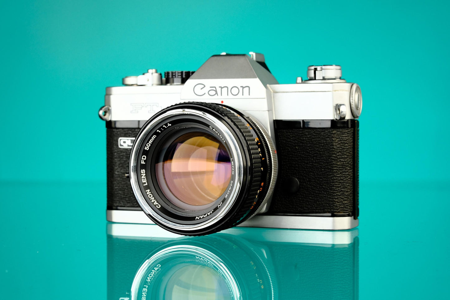 Canon FTb 35mm SLR Film Camera + 50mm F/1.4 FD-Mount