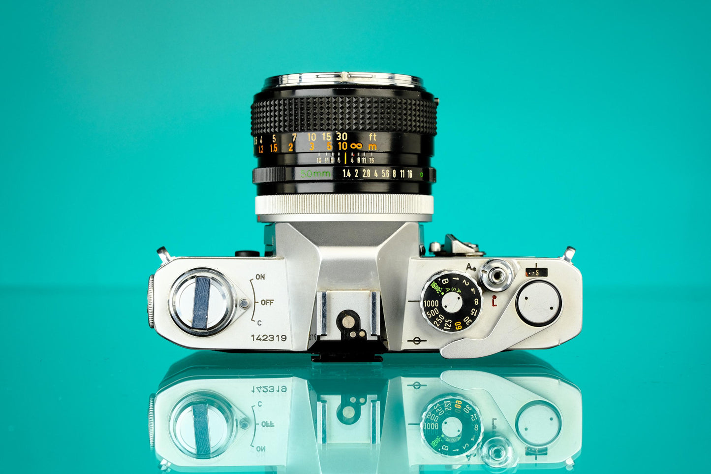 Canon FTb 35mm SLR Film Camera + 50mm F/1.4 FD-Mount