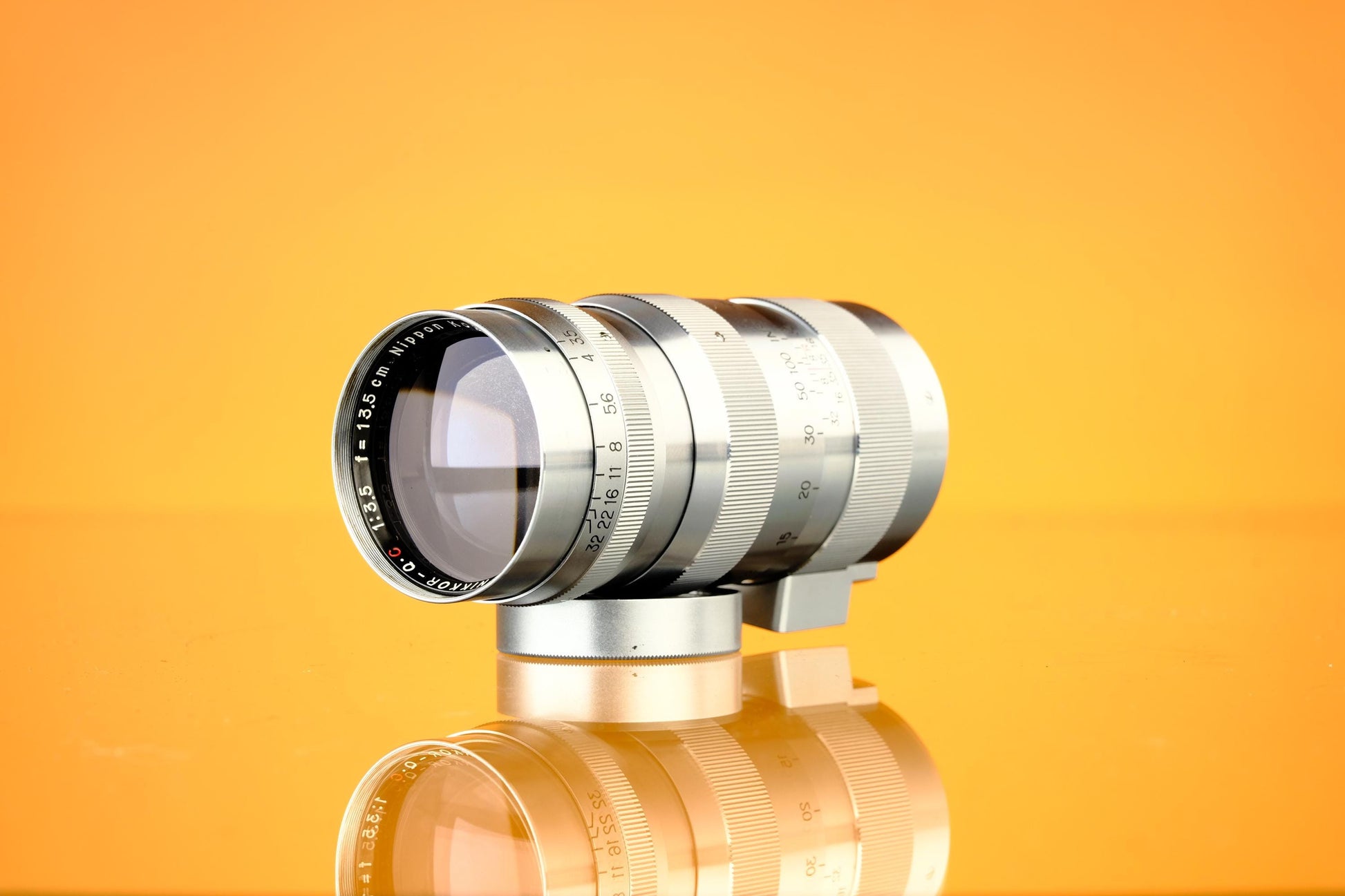 Nippon Kogaku Tokyo Nikkor Q 13.5cm f/3.5 135mm rangefinder Lens LTM Screw Mount