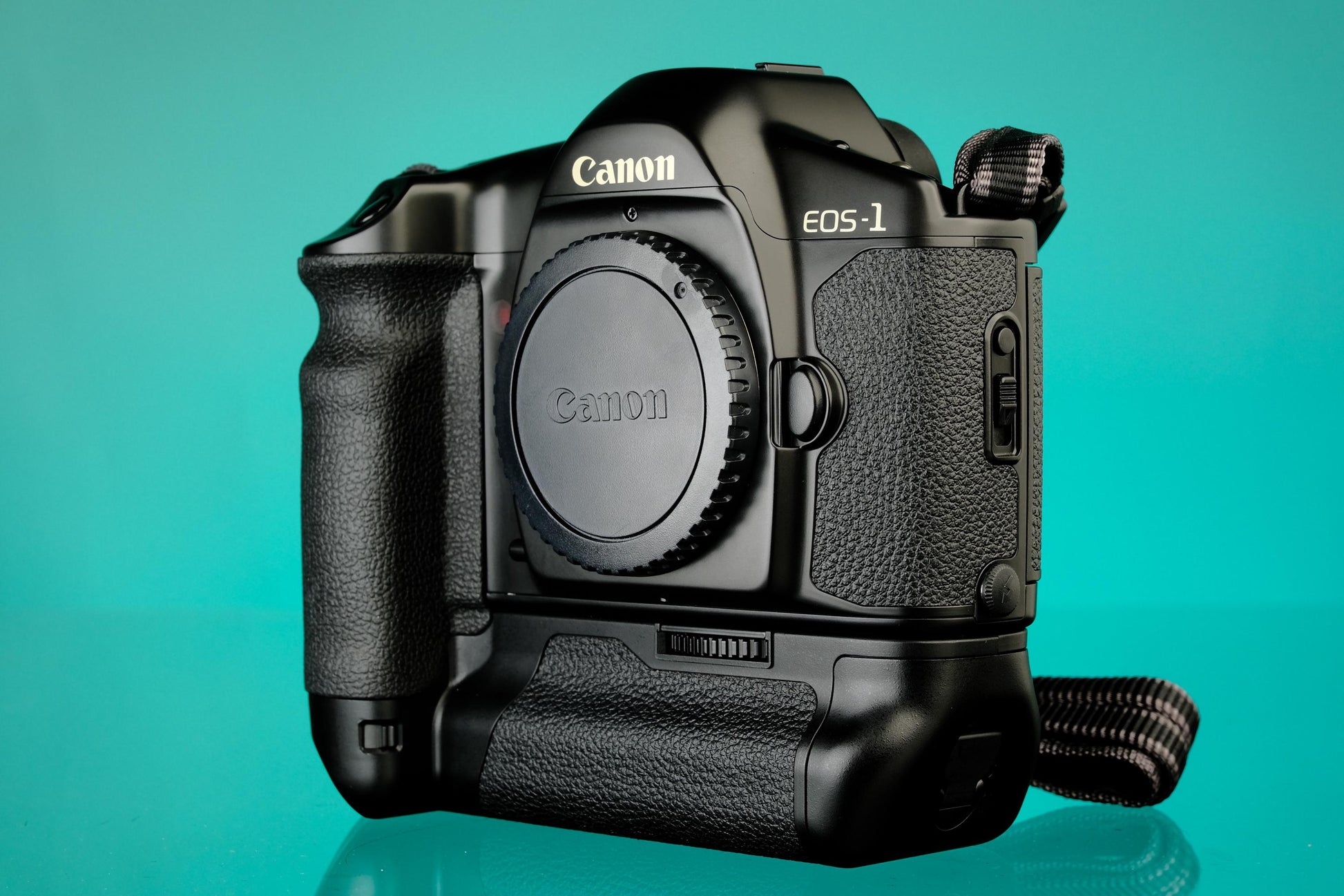 Canon EOS-1 35mm SLR Body + Battery Grip