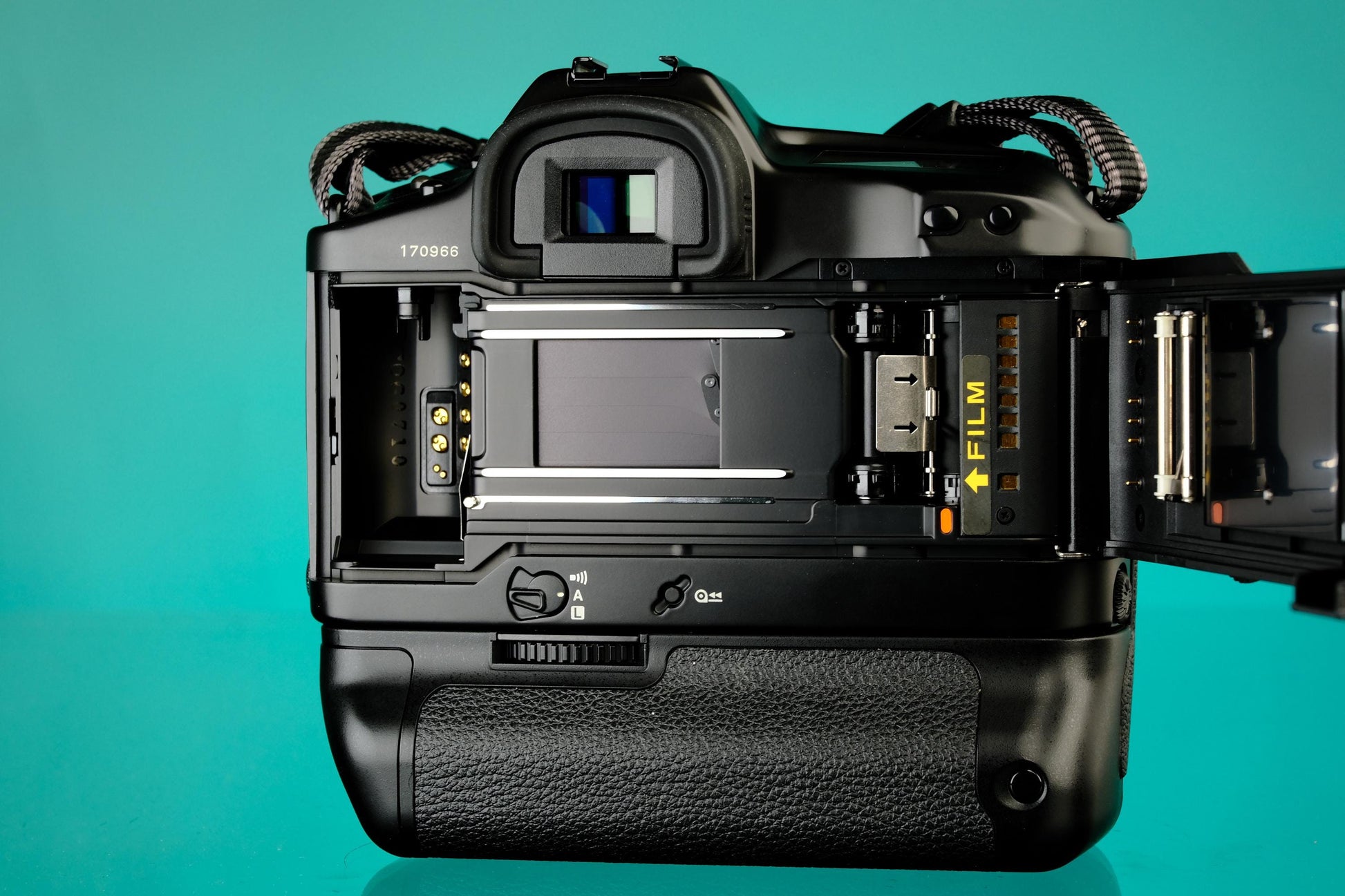 Canon EOS-1 35mm SLR Body + Battery Grip