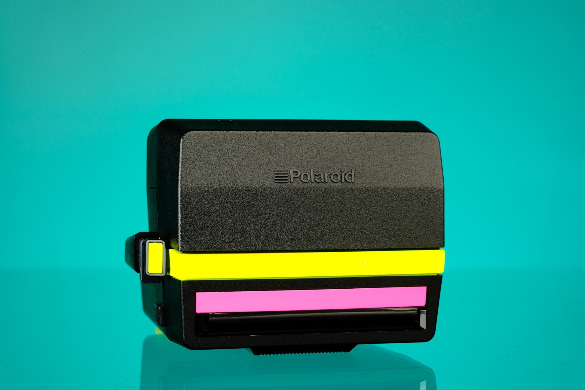 Polaroid Retrospekt "Cool Cam" Neon Yellow Special Edition 600 Instant Film Camera