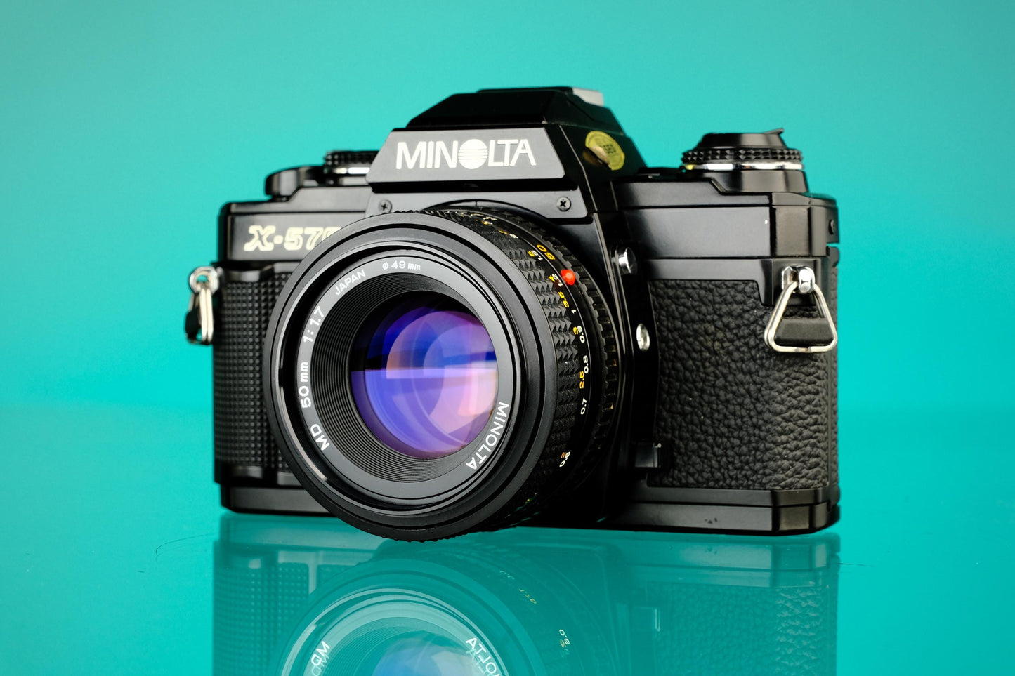 Minolta X570 35mm SLR + 50mm f/1.7 Lens