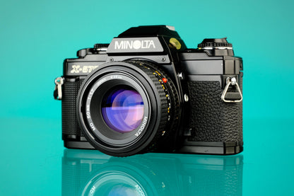 Minolta X570 35mm SLR + 50mm f/1.7 Lens