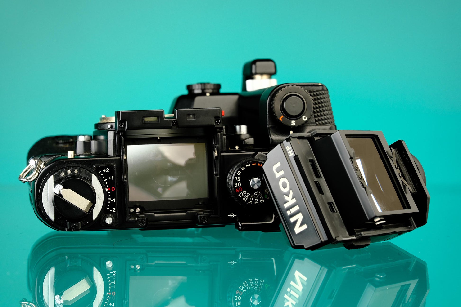 Nikon F3 HP 35mm SLR Film Camera + MD-4 Motor Drive Grip