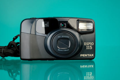 Pentax Espio 115 35mm Point and Shoot Camera