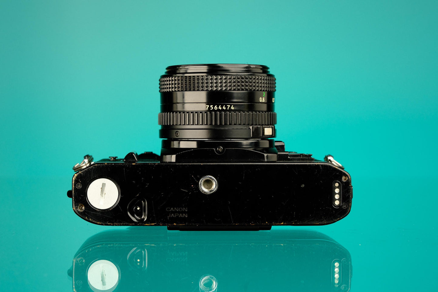 Canon A-1 35mm SLR Camera + 50mm f/1.8 Lens