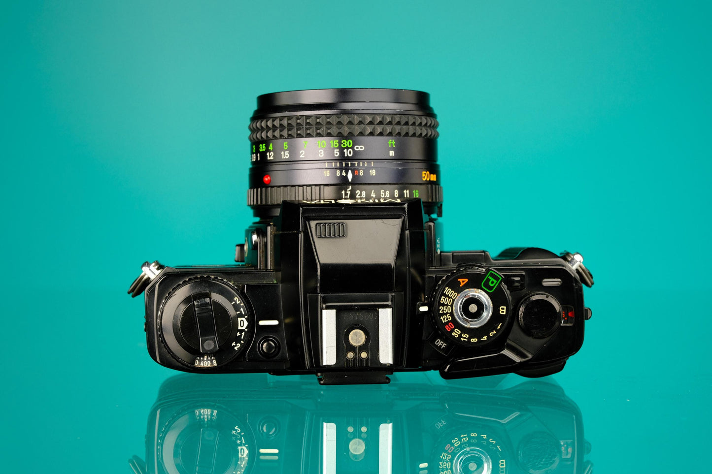 Minolta X-700 35mm SLR Film Camera + 50mm f/1.7 Rokkor-X Lens