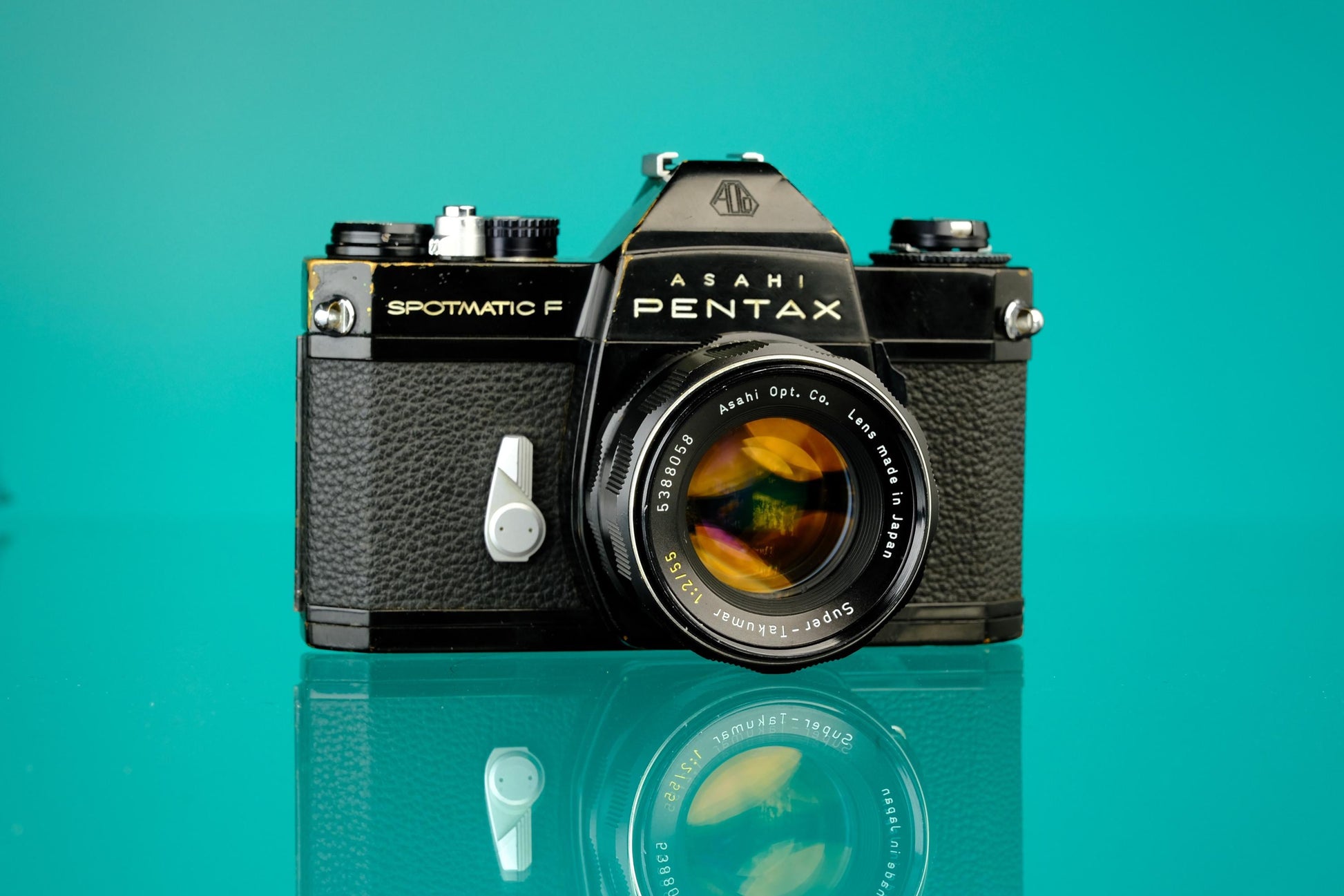 Pentax Spotmatic F 35mm SLR + 55mm f/2 Lens