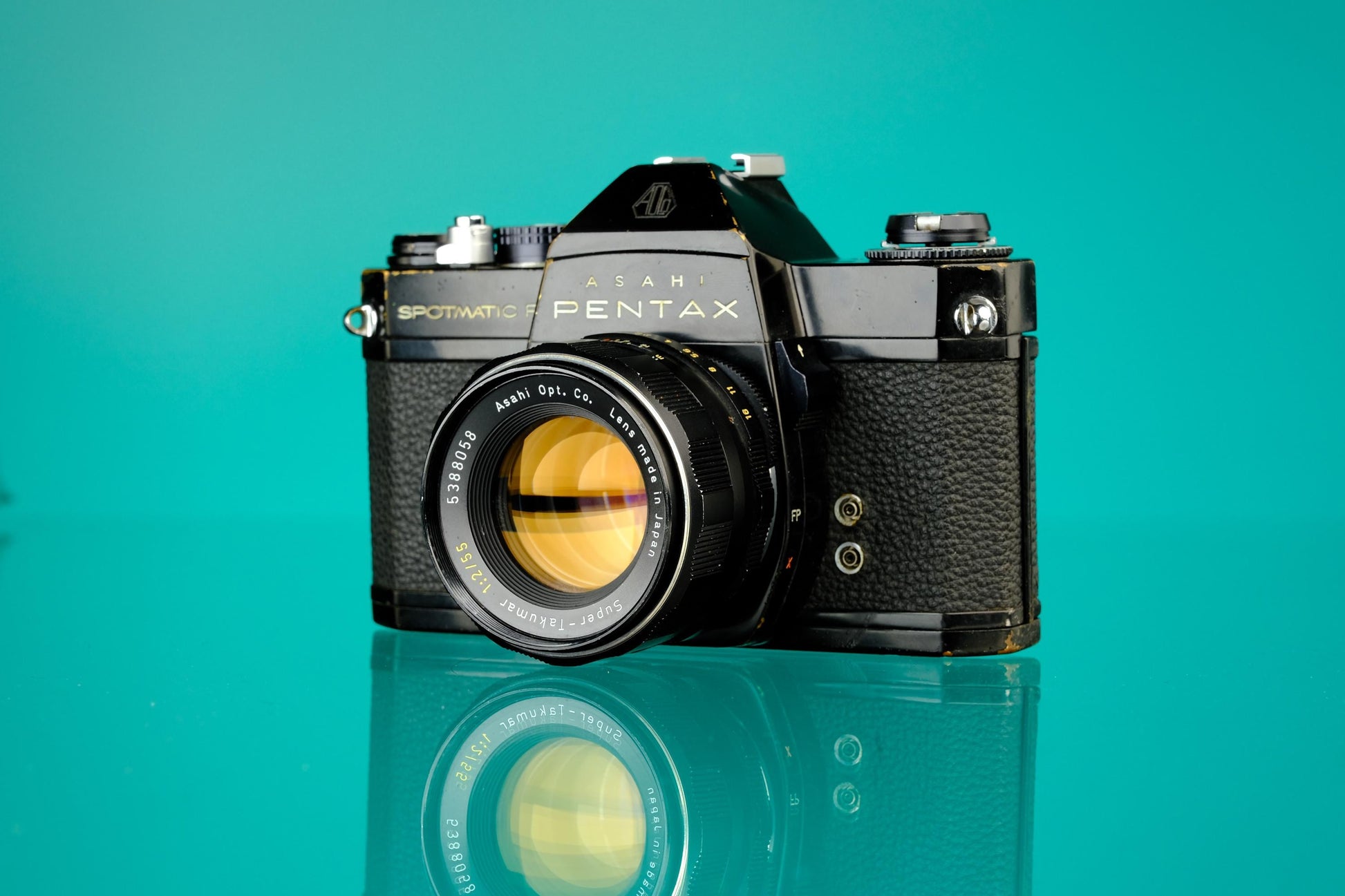 Pentax Spotmatic F 35mm SLR + 55mm f/2 Lens