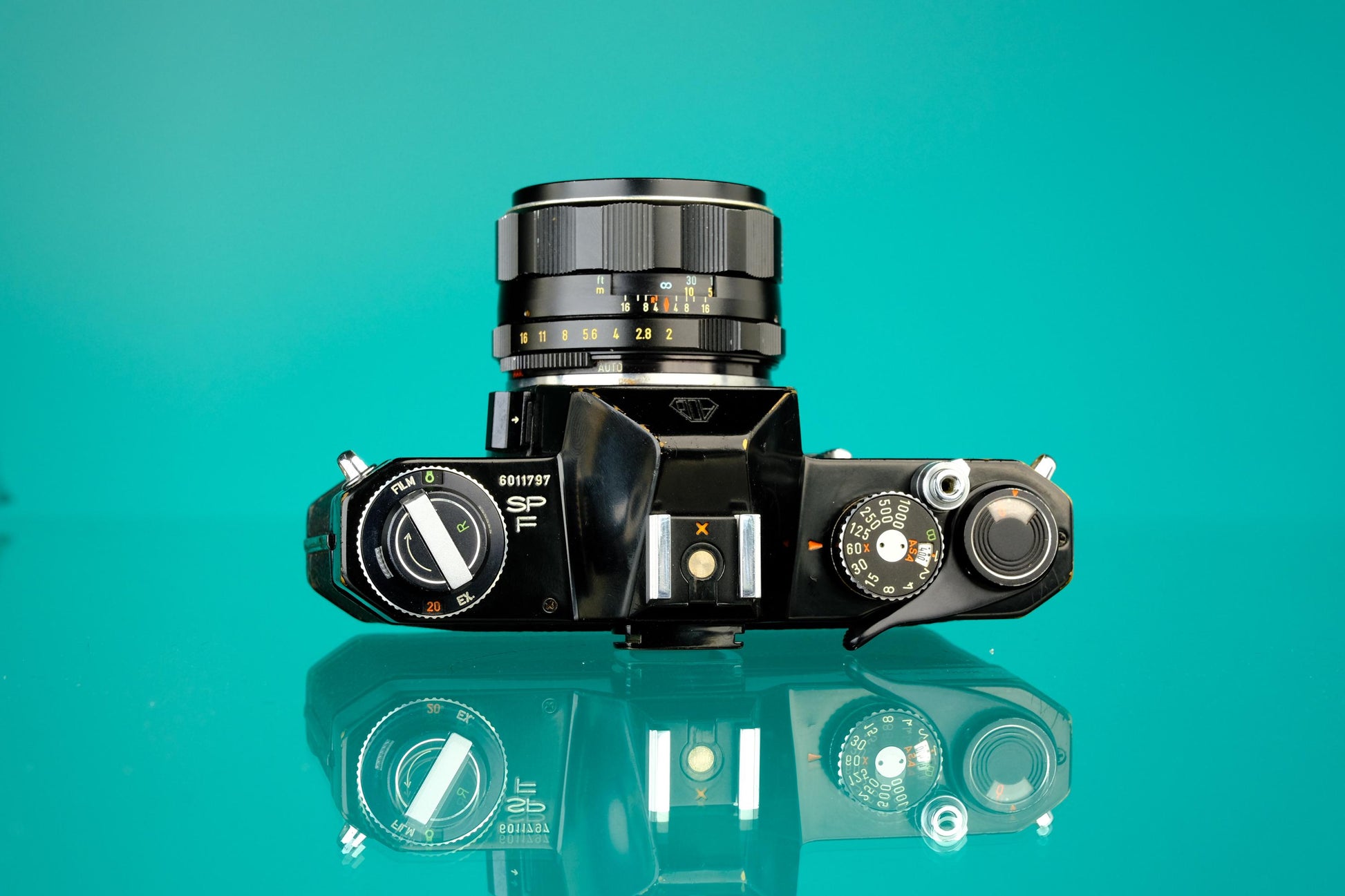 Pentax Spotmatic F 35mm SLR + 55mm f/2 Lens