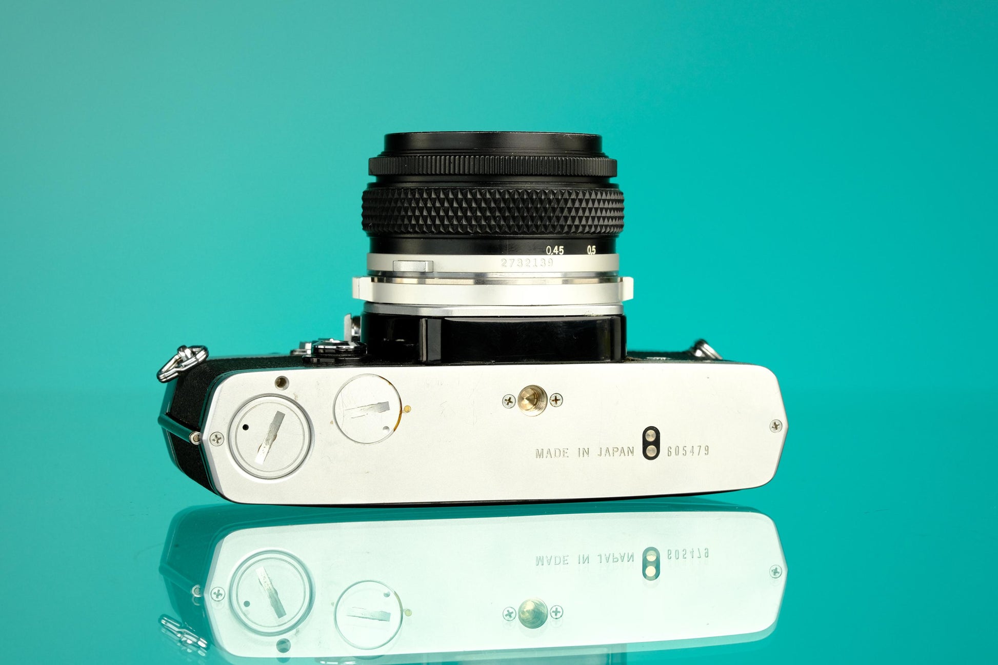 Olympus OM-1 35mm SLR + 50mm f/1.8 Lens