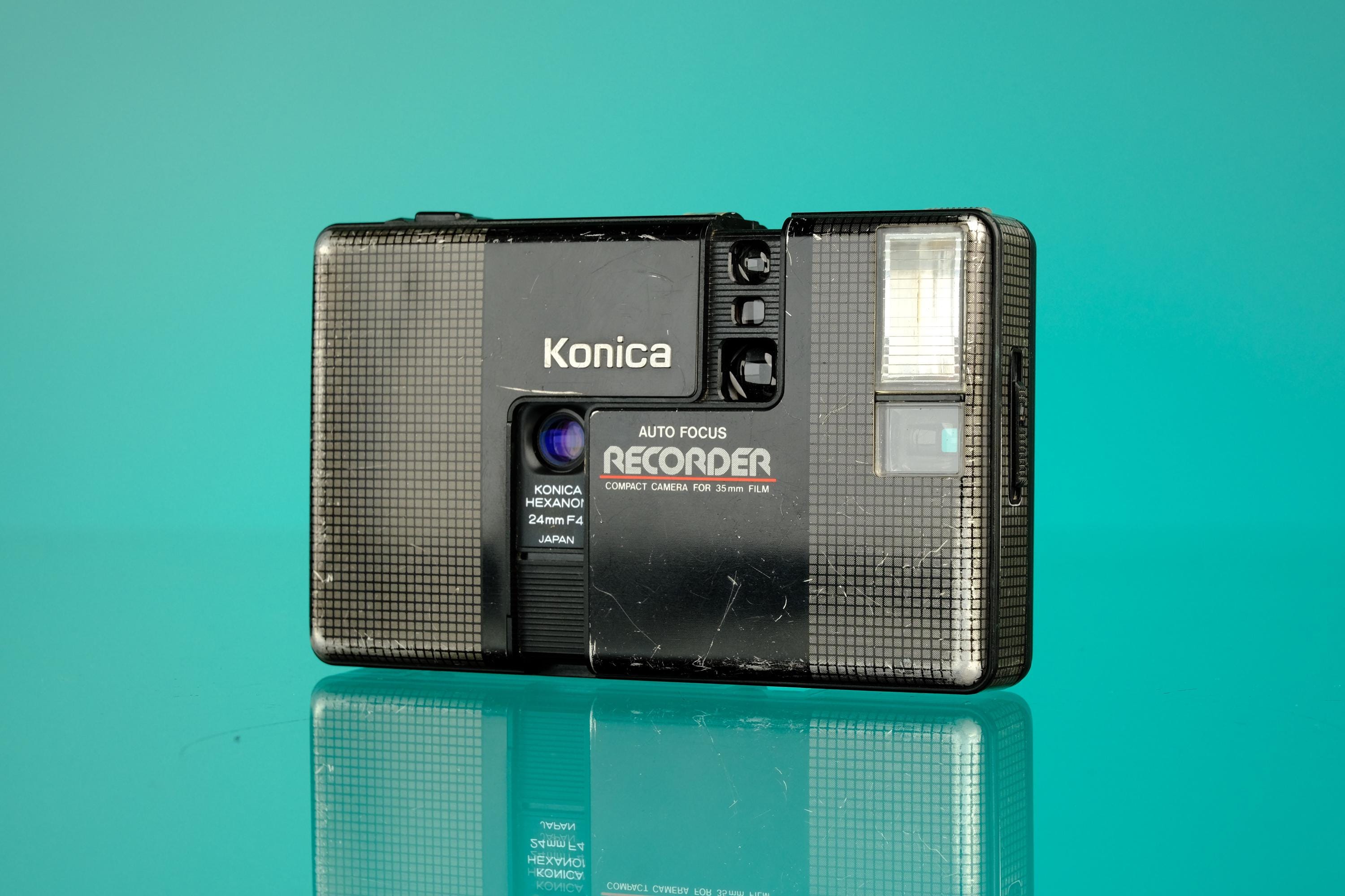Konica RECORDER AUTO FOCUS コンパクトカメラ 35mm Konica Recorder AF 35mm Half Frame Point and Shoot Camera