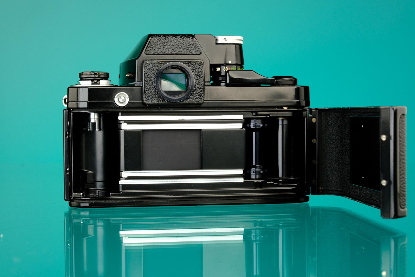 Nikon F2 35mm SLR w/ DP-1 Viewfinder + Micro Nikkor 55mm f/3.5 Lens