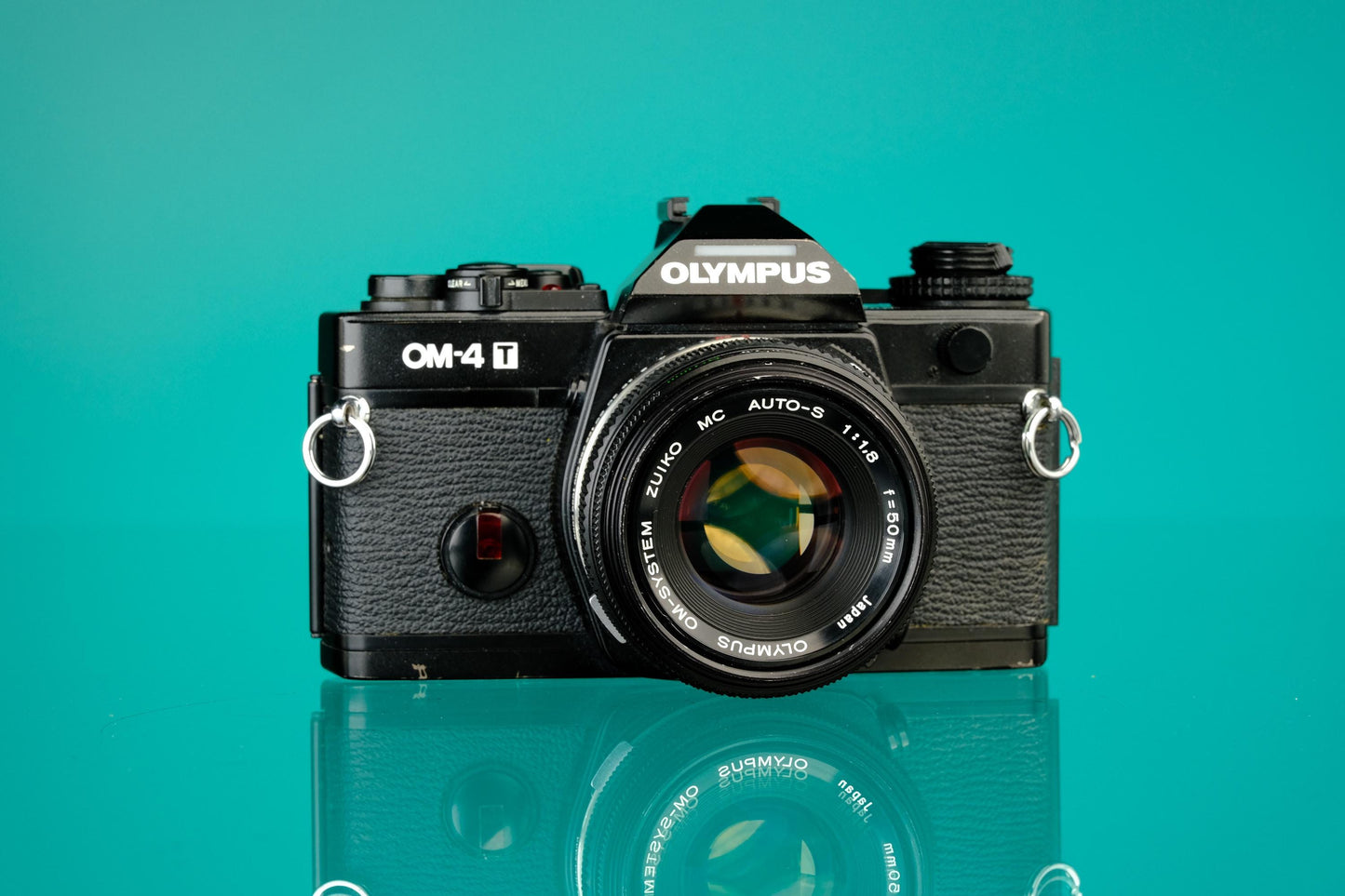 Olympus OM-4T 35mm SLR (Black) + 50mm f/1.8 Zuiko Lens