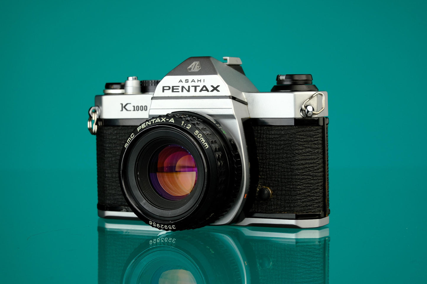 Pentax K1000 35mm SLR + SMC Pentax-A 50mm f/2.0 Lens