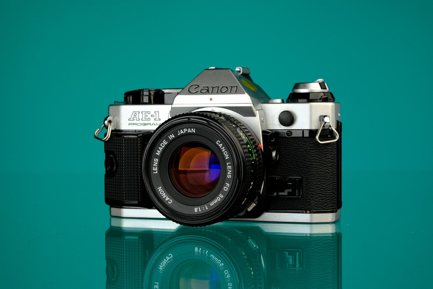 Canon AE-1 Program SLR + 50mm f/1.8 Lens