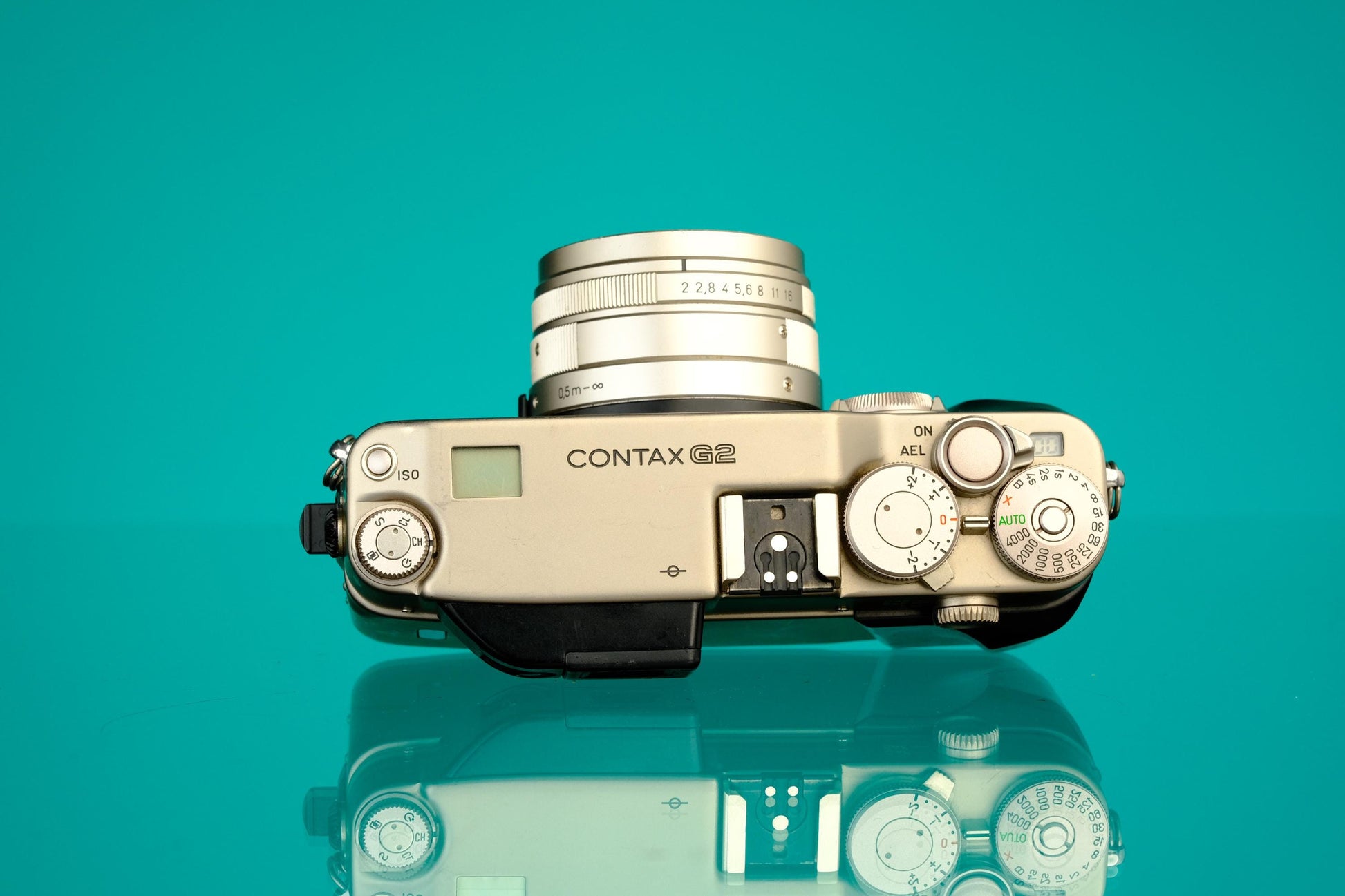 Contax G2 35mm Rangefinder Point and Shoot Film Camera + 45mm f/2