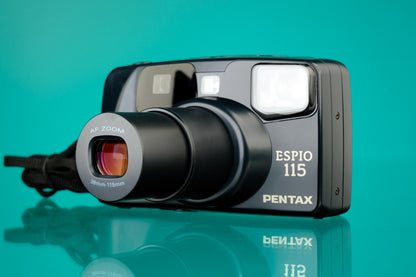 Pentax Espio 115 35mm Point and Shoot Camera