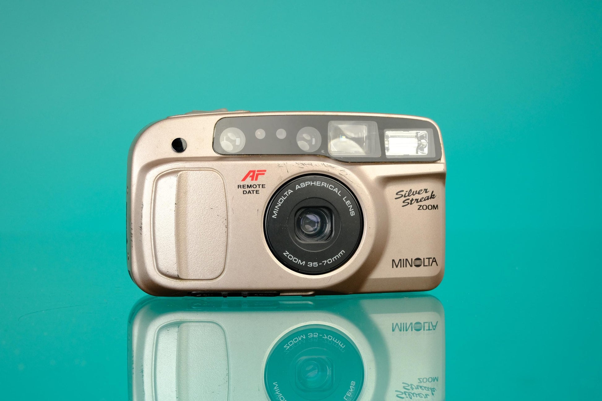 Minolta Silver Streak Zoom 35mm Point and Shoot