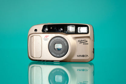 Minolta Silver Streak Zoom 35mm Point and Shoot