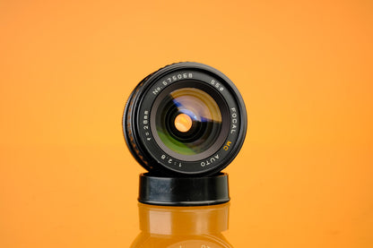 Focal 28mm f/2.8 Lens Minolta MD Mount