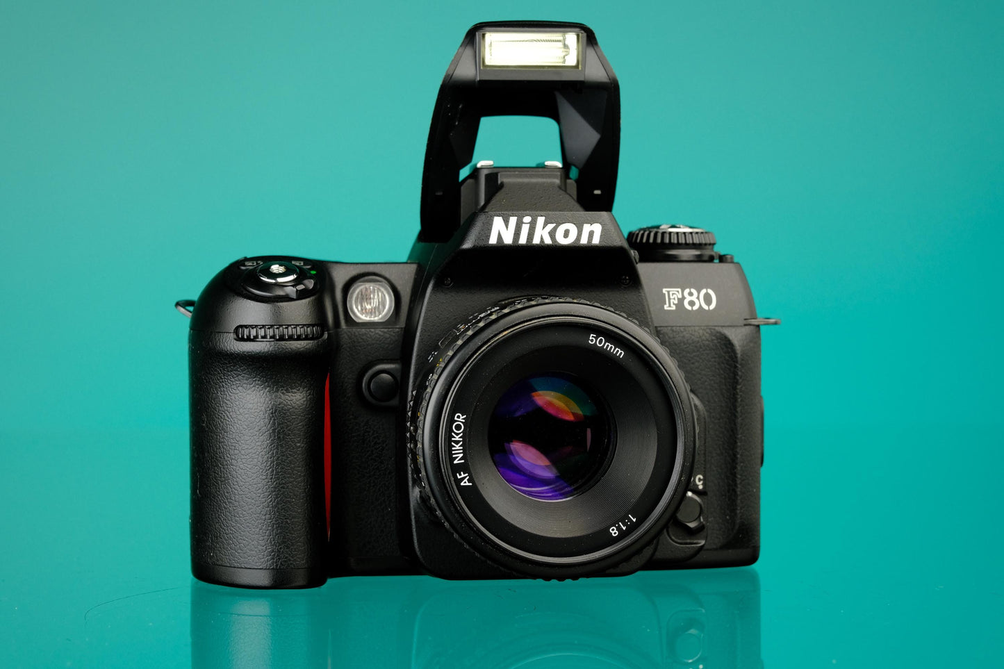 Nikon F80 35mm SLR + 50mm AF Nikkor f/1.8