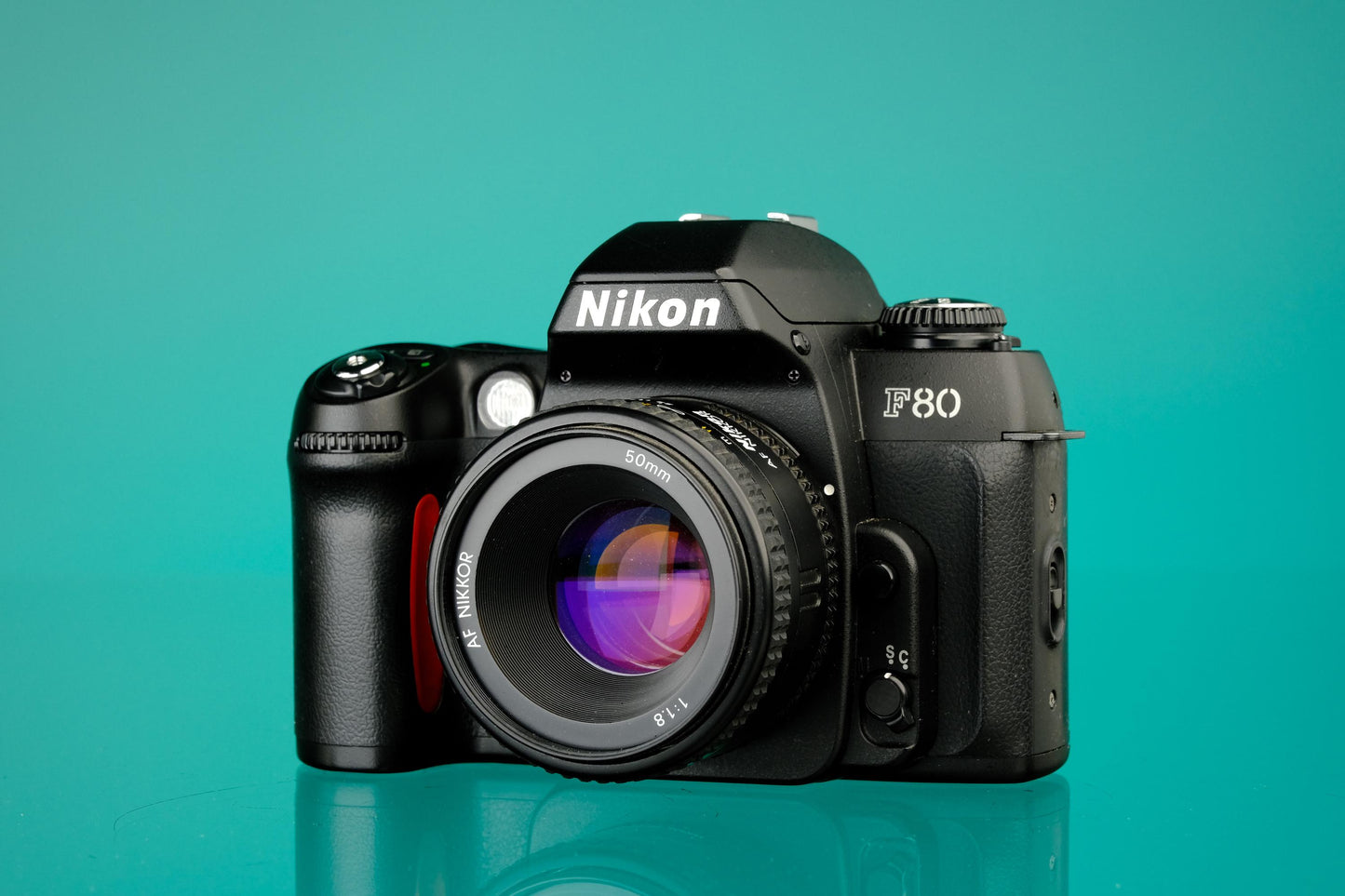 Nikon F80 35mm SLR + 50mm AF Nikkor f/1.8