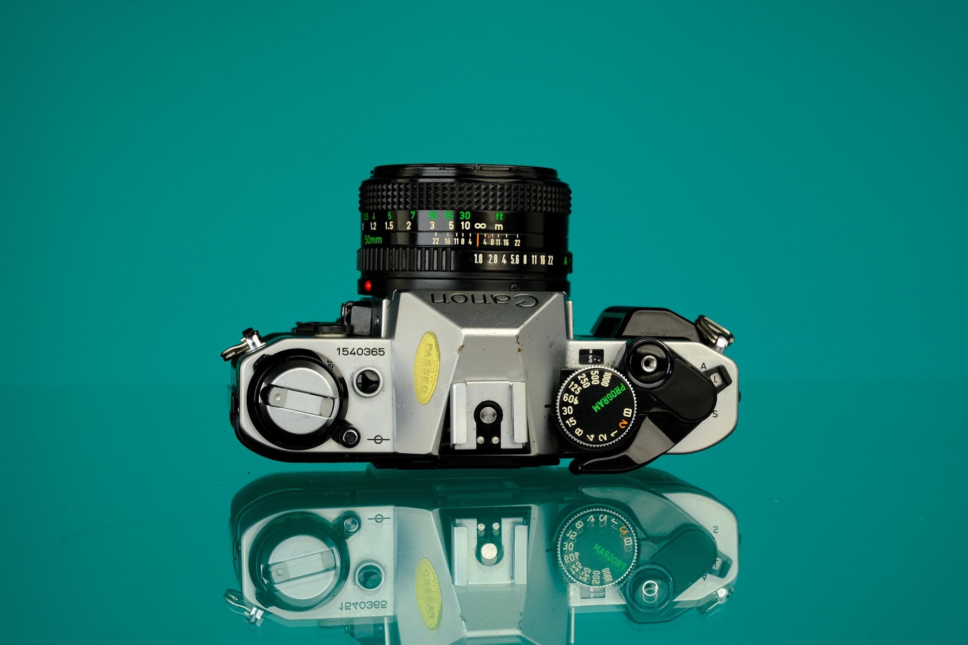 Canon AE-1 Program SLR + 50mm f/1.8 Lens